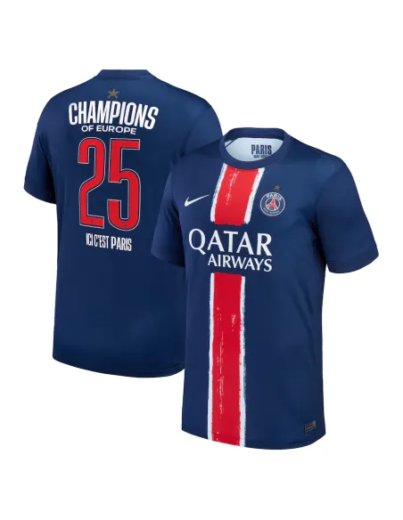 MAILLOT PSG DOMICILE 1 ETOILE 2024-2025